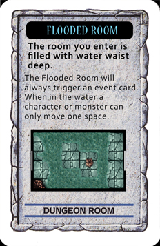 Flooded Room Dungeon Card