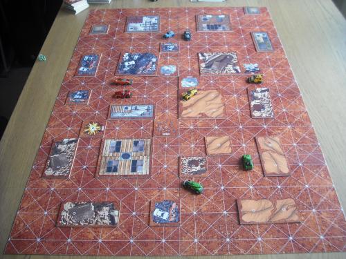 Desert map and tiles